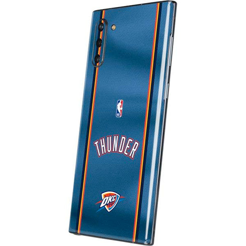 NBA Oklahoma City Thunder Jersey Galaxy Note 10 Skin